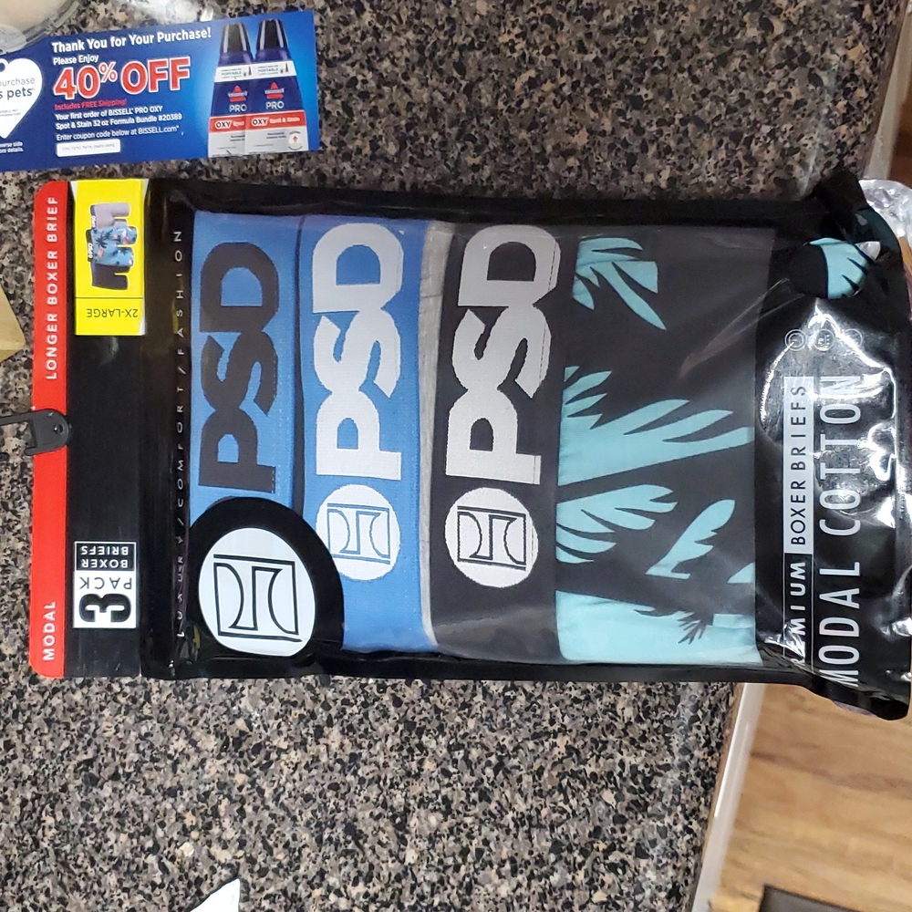 3pk men's boxers